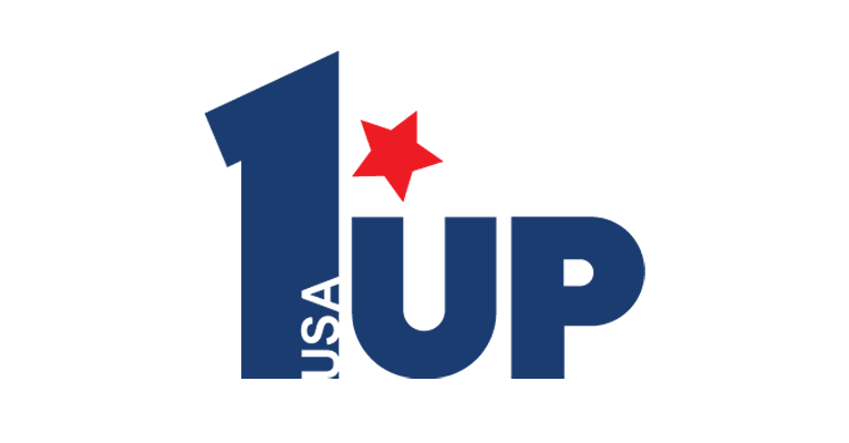 1up usa logo : sponsor